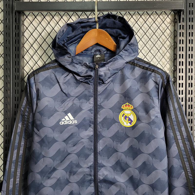 Real Madrid 23-24 Dark & Blue Windbreaker