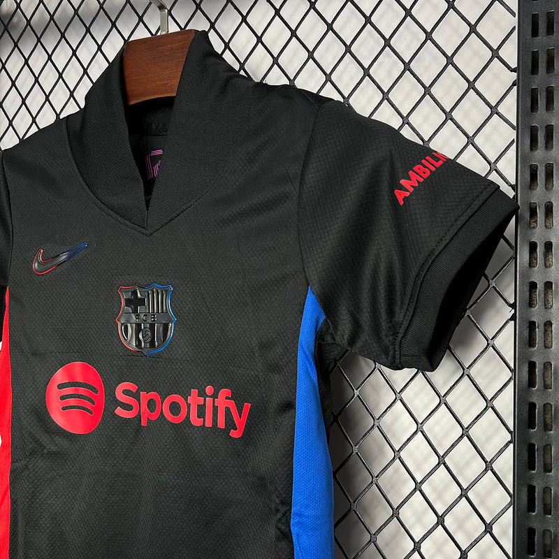Barcelona 24-25 Away Jersey Kids
