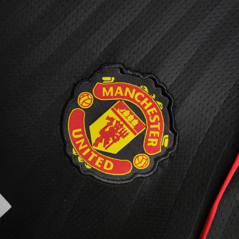 Manchester United 07/08 Black Jersey Kids