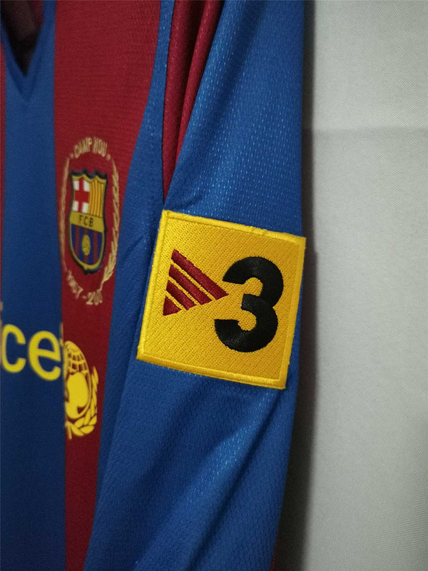 Barcelona 07-08 Long Sleeve Home Kit