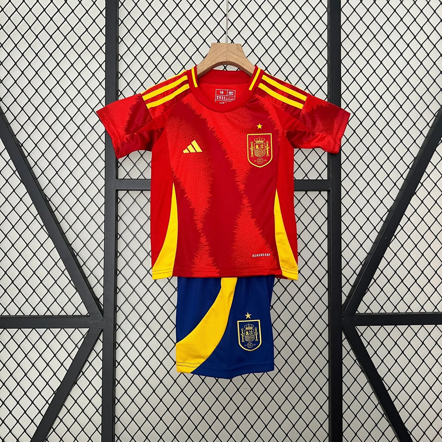 Spain 2024 Home Jersey Kids