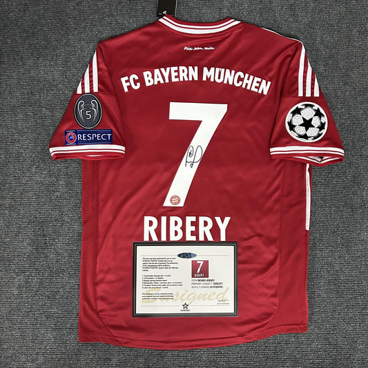 Bayern Munchen "Ribery" Signed Shirt