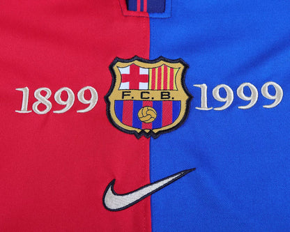 Barcelona 99-00 Home Retro Kids