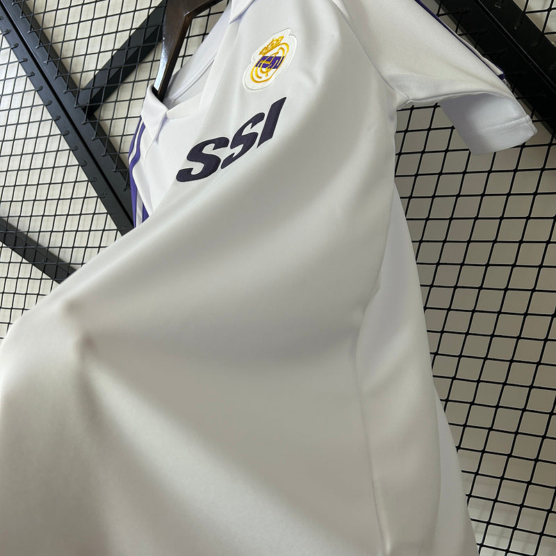 Real Madrid 84-85 Home Retro Jersey