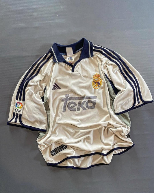 Real Madrid 2000-2001 Home Retro