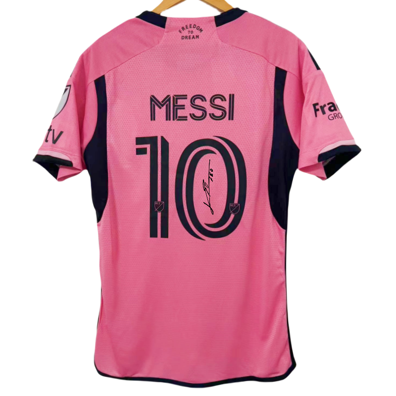 Messi Inter Miami 24-25 Home Signed Jersey