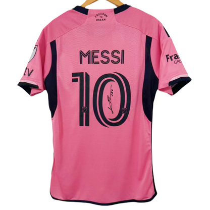 Messi Inter Miami 24-25 Home Signed Jersey