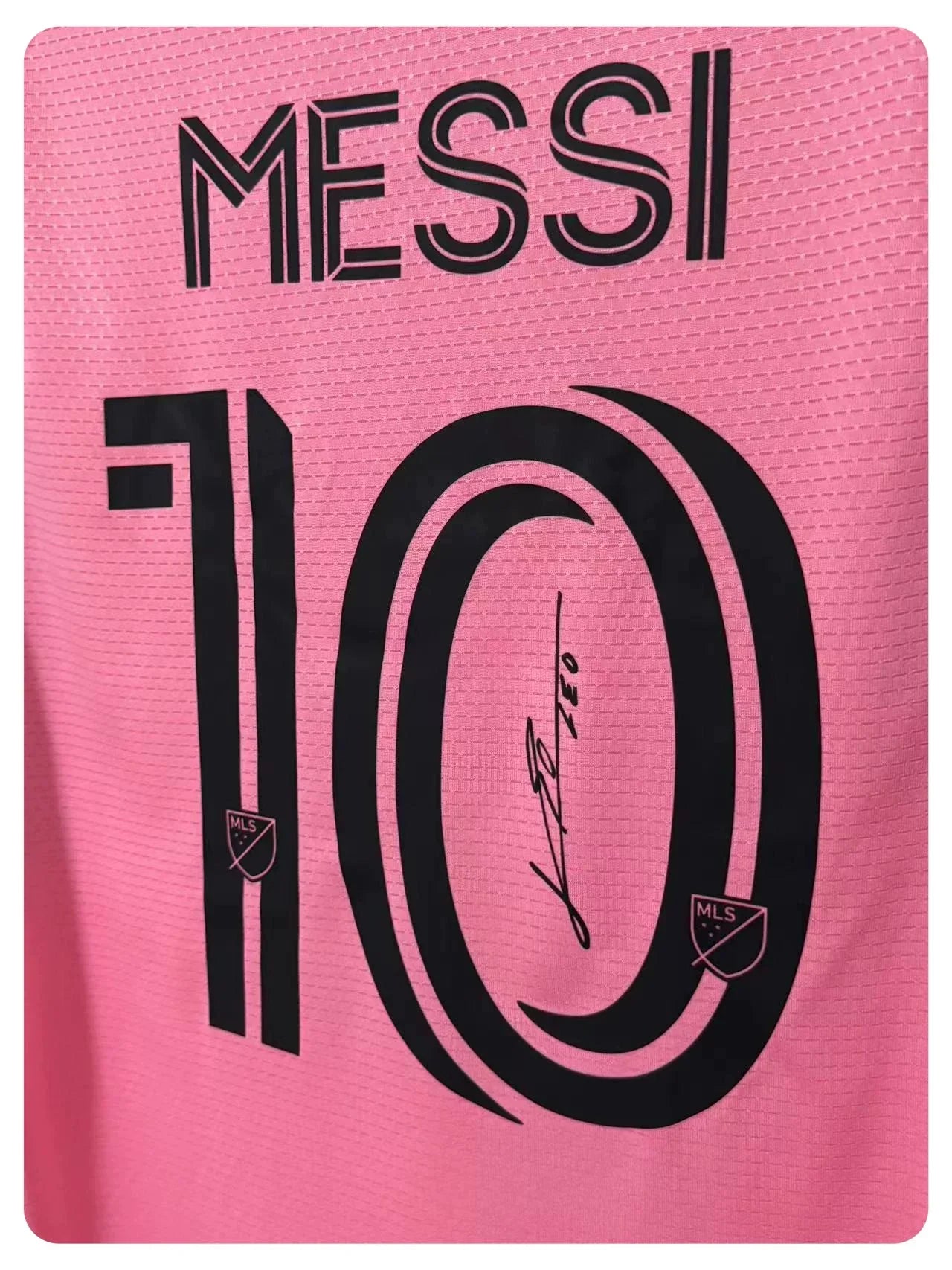 Messi Inter Miami 24-25 Home Signed Jersey