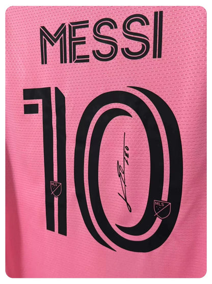 Messi Inter Miami 24-25 Home Signed Jersey