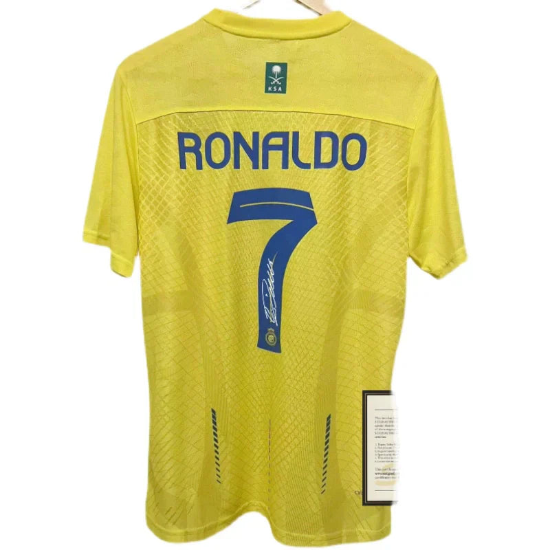 Ronaldo Al Nassr 23-24 Signed Jersey