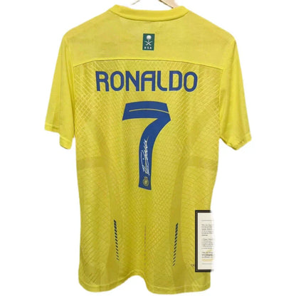 Ronaldo Al Nassr 23-24 Signed Jersey