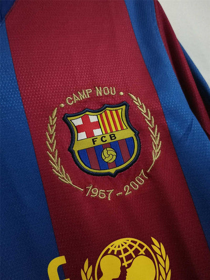 Barcelona 07-08 Long Sleeve Home Kit