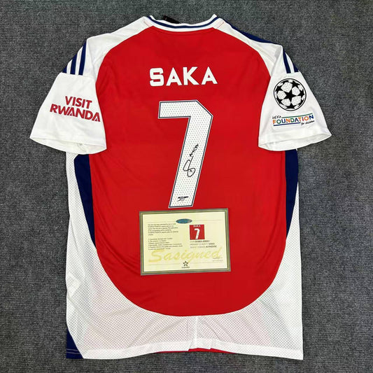 Arsenal "Saka" Signed Shirt