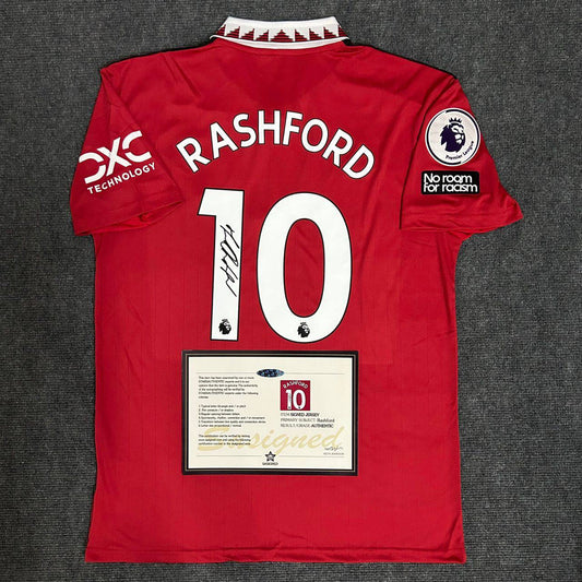 Manchester United "Rashford" Signed Shirt