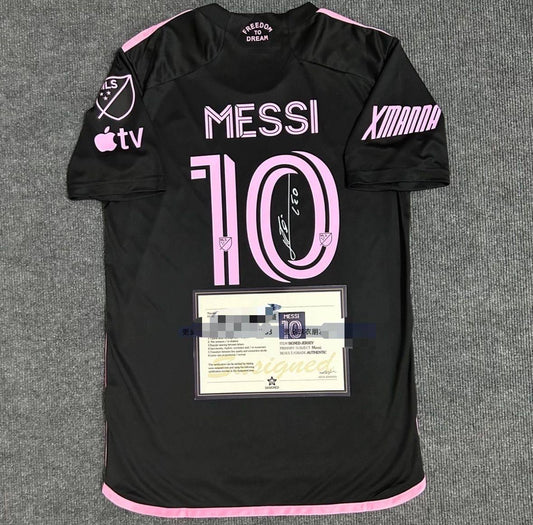 Inter Miami "Messi" Signed Shirt