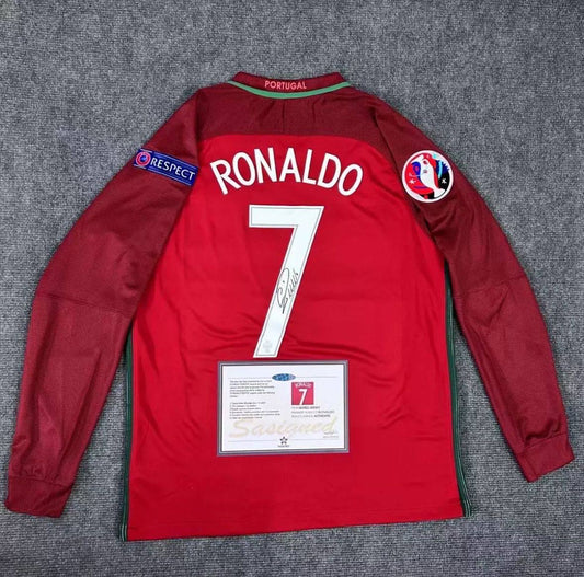 Portugal "Ronaldo" Signed Shirt